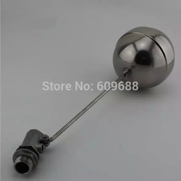 Stainless Steel Floating Ball Valve for Water Tower Tank Switch DN15