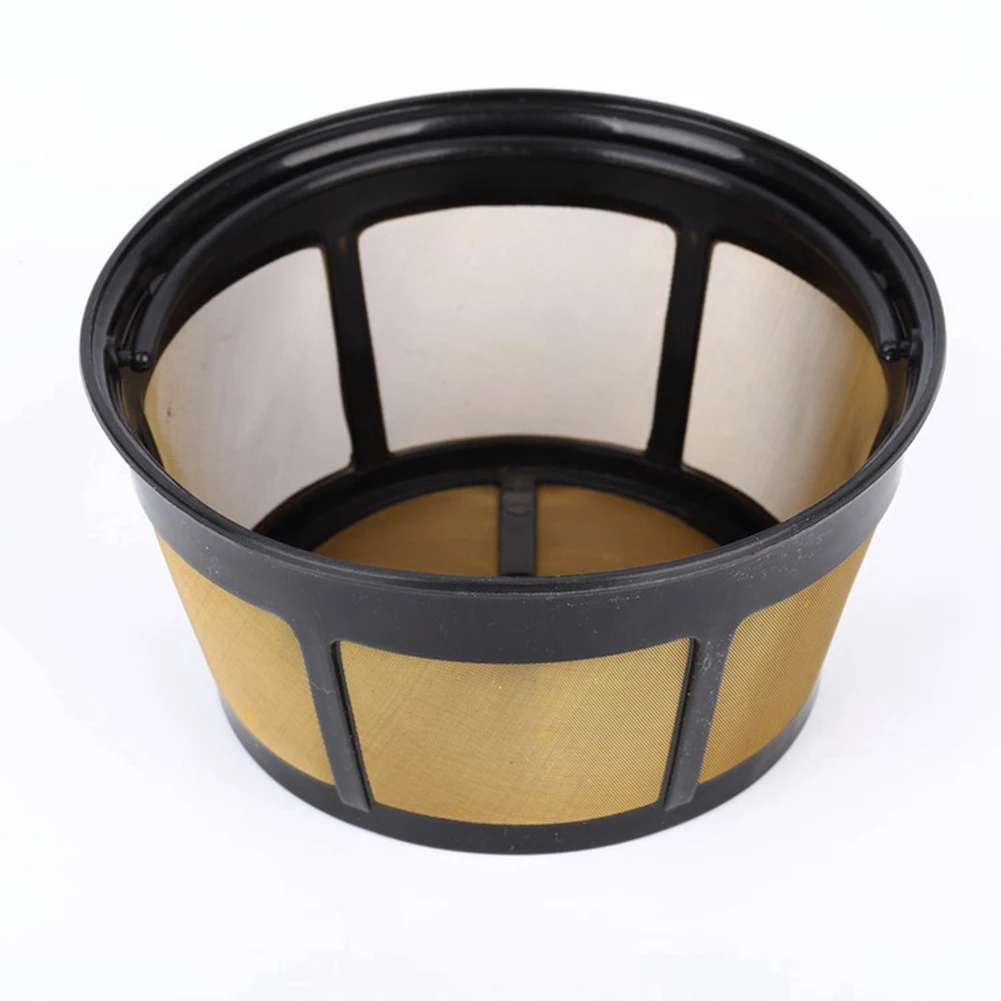 2PCS Stainless Steel Basket Reusable High Temperature Resistant Mesh Coffee Filter image 3