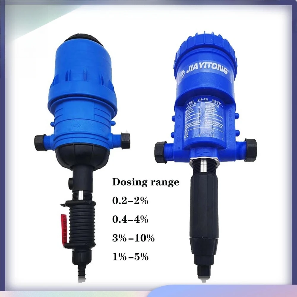 

Adjustable Automatic Proportioning Dosage Pump Fertilizer Injector Water Powered Chemical Liquid Doser Dispenser Pump livestock