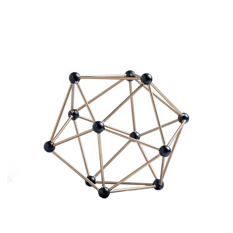 

Creative wrought iron galaxy ornament, home soft decoration metal, handicrafts, study ornament