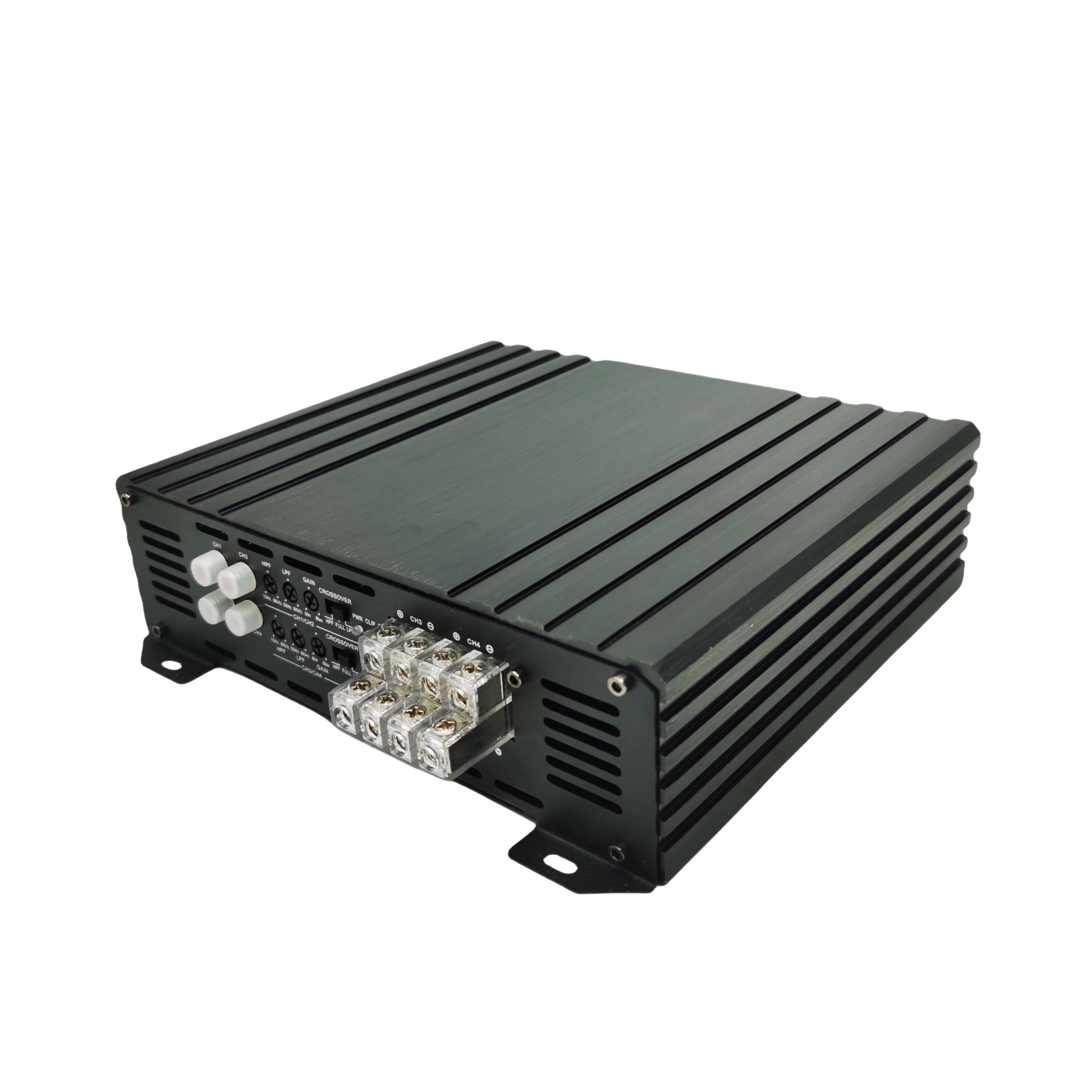 China Factory's Professional 12V 4ohm 4 Channel Subwoofer Amplifier Car Audio Amp Car Audio Amplifier 4-Channel Car Audio System