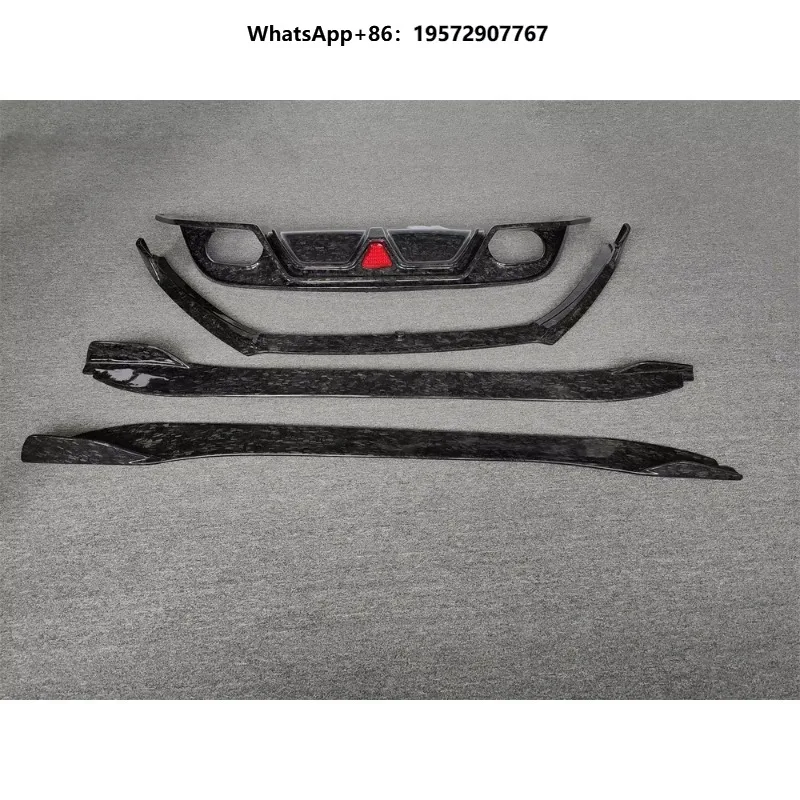 High Quality Forged Carbon Fiber Body Kit for 2013-2019 F-Type Includes Front Bumper Lip Skirt and Rear Diffuser
