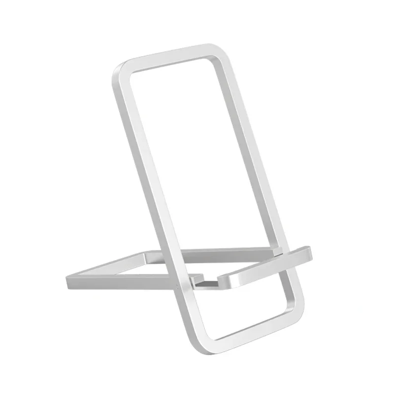 Uchwyt na telefon komórkowy ze stopu aluminium proste przenośne składane prezenty hurtowe