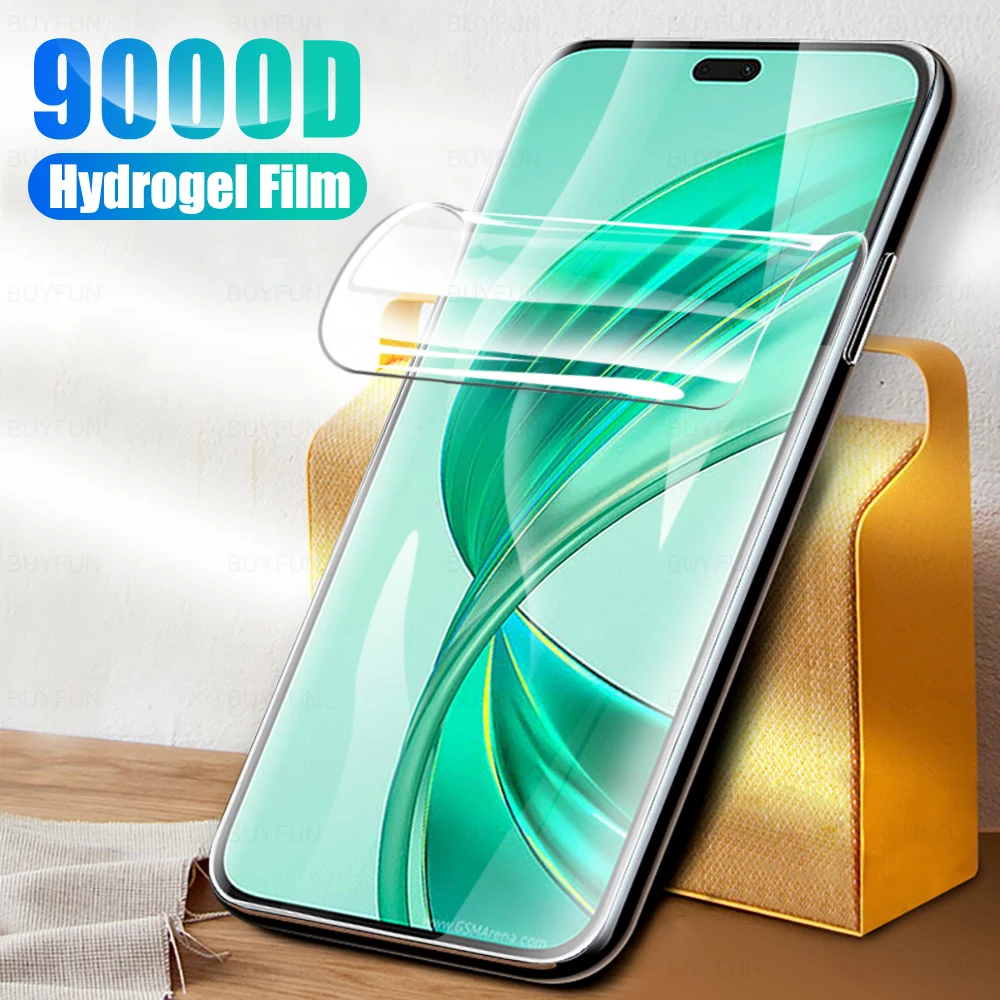 9000D Hydrogel film For Honor X8b X50i Plus 5G Full Coverage Screen Protector Honur X 8B X50i+ Anti-Scratch Protetcive Film 2024