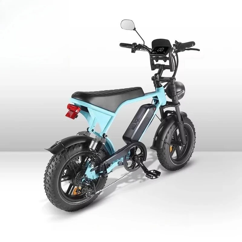 European Standard Mini Electric Bike Ready Stock Electrically Mountain Fatbike 16inch Fat Tire Ebike Electric Bike