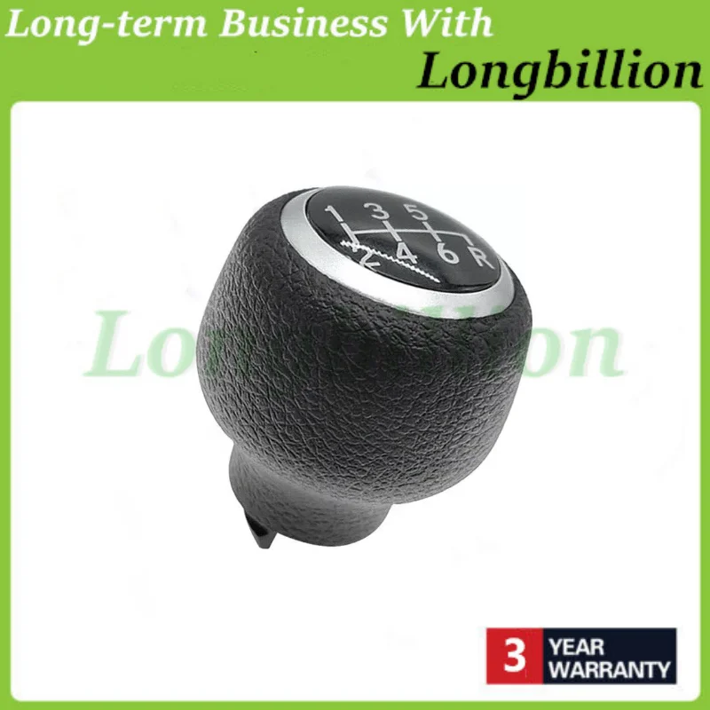 

New 6 Speed Shifter Knob Handle 54102-TBA-L02ZB 54102TBAL02ZB For Honda Civic 2016-2019 Black Manual Gear Lever Cover