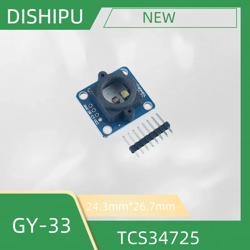 

GY-33 TCS34725 color sensor module recognition and induction