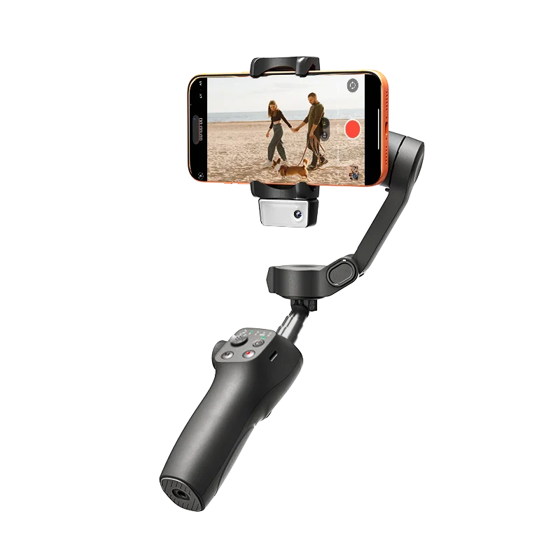Gimbal Stabilizer 360 Degrees for Gimbal Stabilizer Phone Video Camera Android/IOS Compatible Removable Wireless