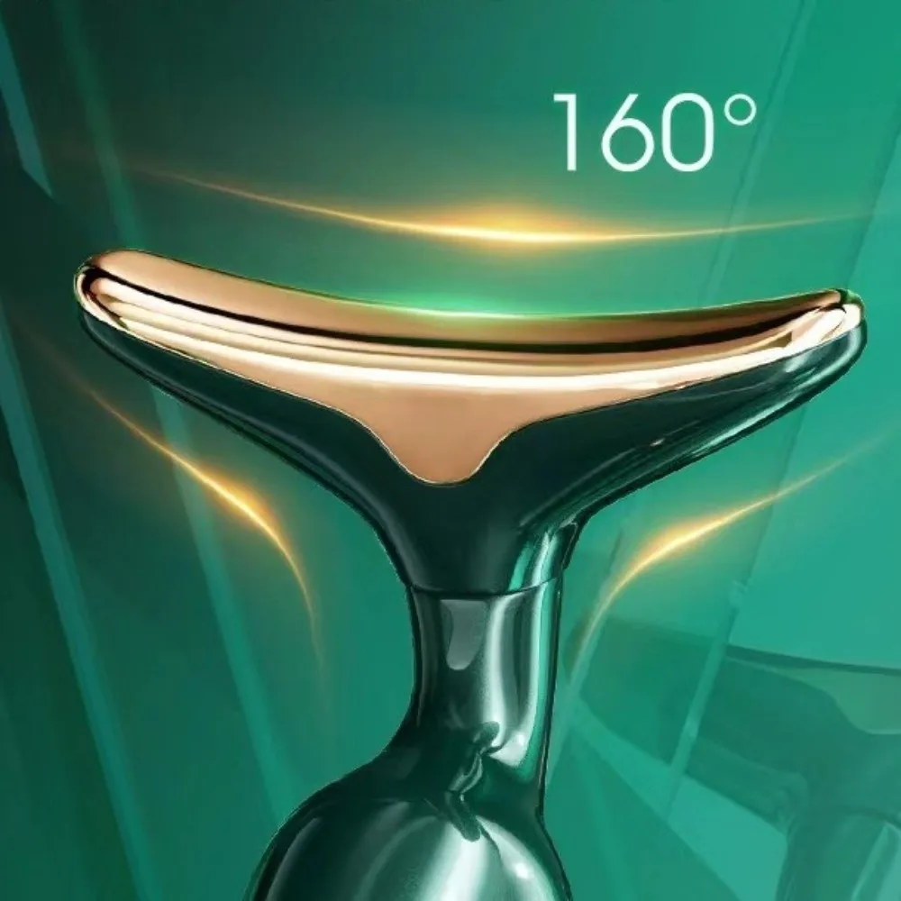 Plastic gezichtsliftapparaat 3-in-1 nekverzorging Schoonheidsinstrument Oogmassage Huidverjonging Nek Gezichtsmassager Gezichtsmassage