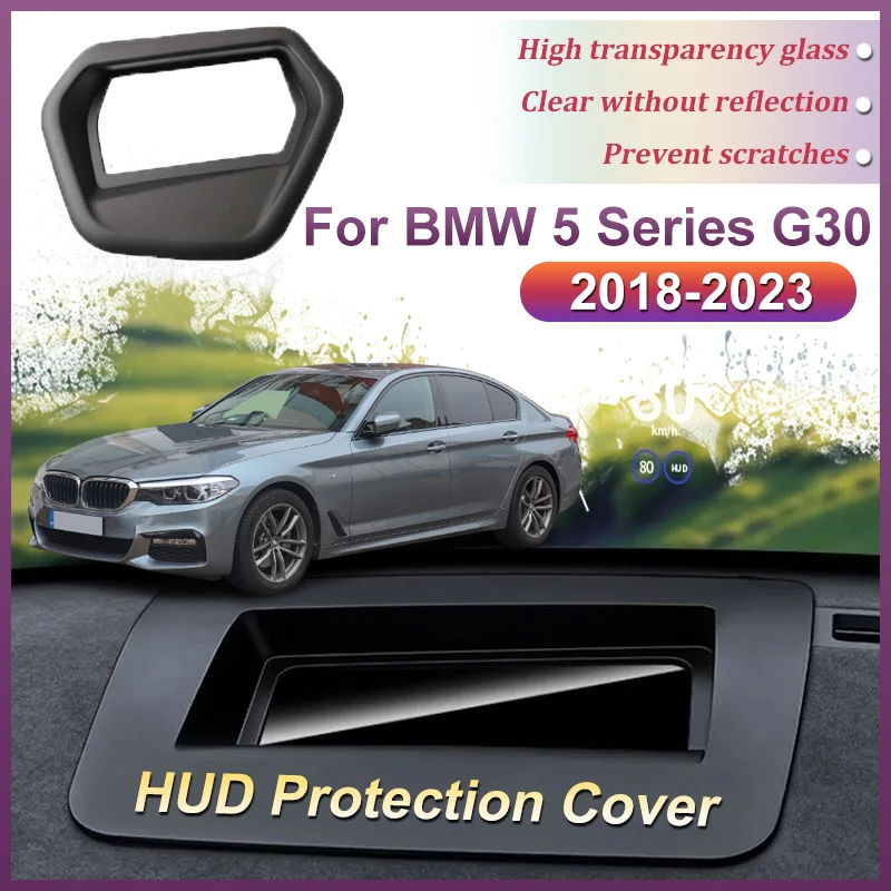 

Car HUD Display Protective Cover For BMW 5 Series G30 2018-2023 2019 2022 Auto Specialized Display Screen Dustproof Shield Cover