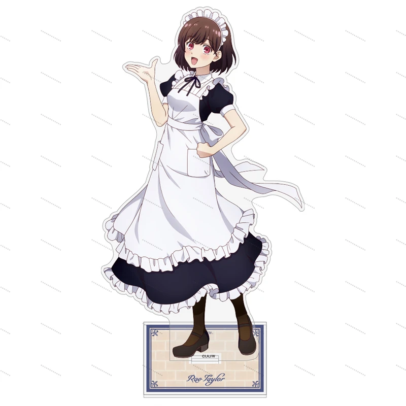 Female-oriented Anime I'm in Love with the Villainess Maid Version Acrylic Stand Desktop Ornament Friends Fans Christmas Gifts