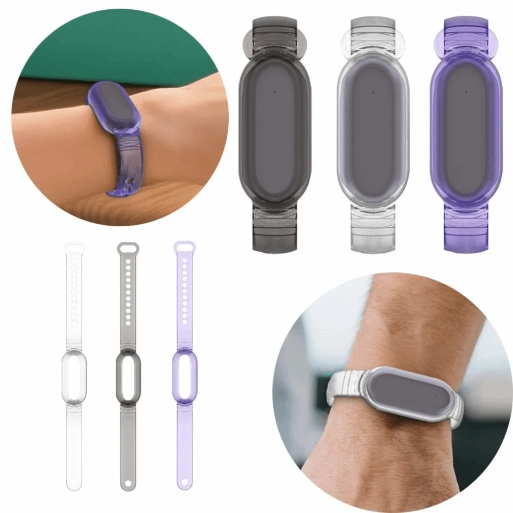 حافظة مسجل صوت جديدة من مادة البولي يوريثان الحراري، غطاء حماية شفاف مقاوم للماء، حزام حزام مقاوم للصدمات لهاتف PLAUD NotePin AI