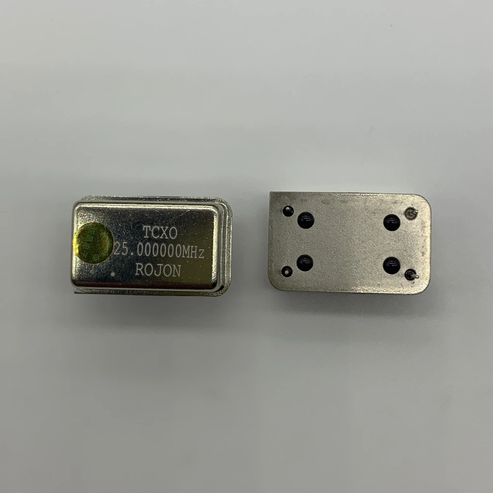 1PCS/ 25MHz high precision temperature compensated crystal oscillator TCXO precision 0.1ppm rojon high stability clock