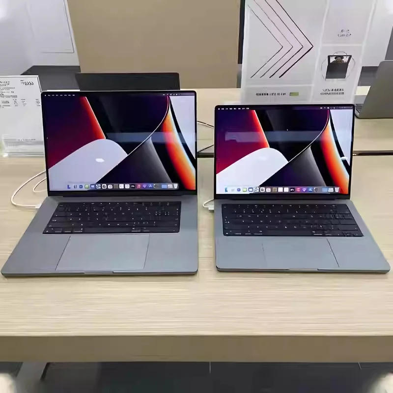 MacBook Pro 2021 M1 Pro Max 14 Polegadas 16 Polegadas CPU de 10 Núcleos GPU de 32 Núcleos 512G/1T/2T/4TSSD 16G/32G/64G RAM.