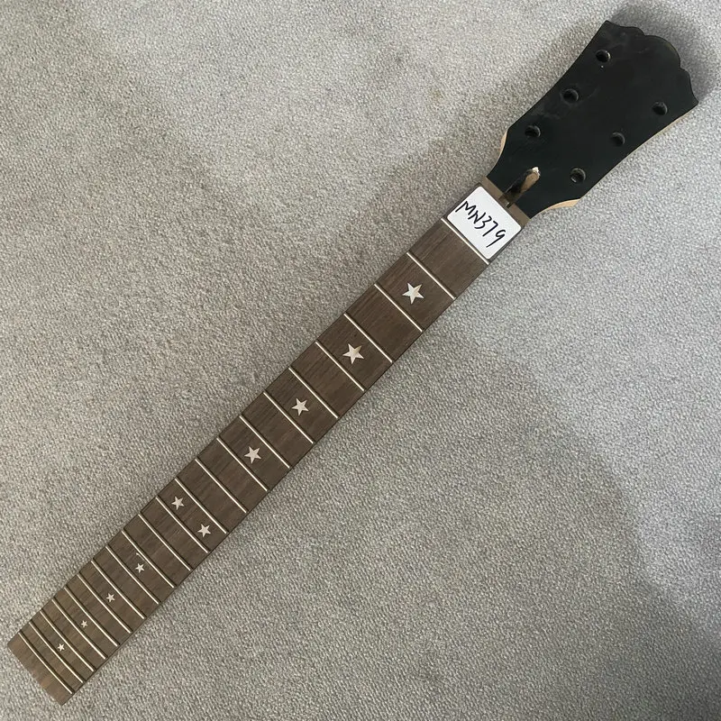 

MN379 Машинная головка L3 + R3 МИНИ-шея электрогитары DIY Деталь 22 лада для правой руки 590 мм Длина веса Незаконченная