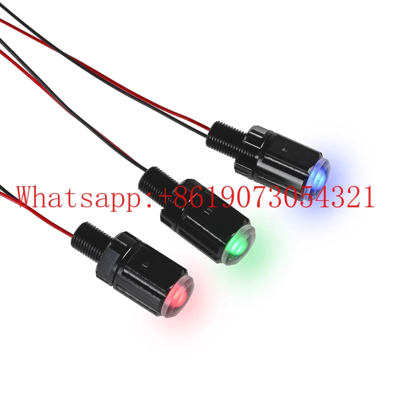 

Подводный индикатор Сигнальная лампа ROV Водонепроницаемый светодиодный индикатор глубокой воды Свет питания Подводный свет status робота