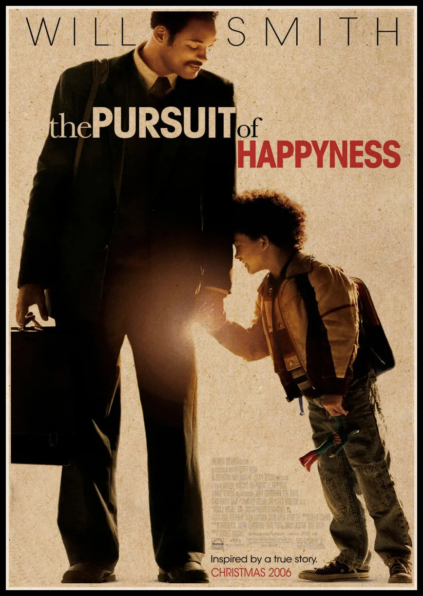 American Actress Will Smith Retro Poster Gemini Man The Pursuit of Happyness Movie Poster Painting Home Decor Wall Decor