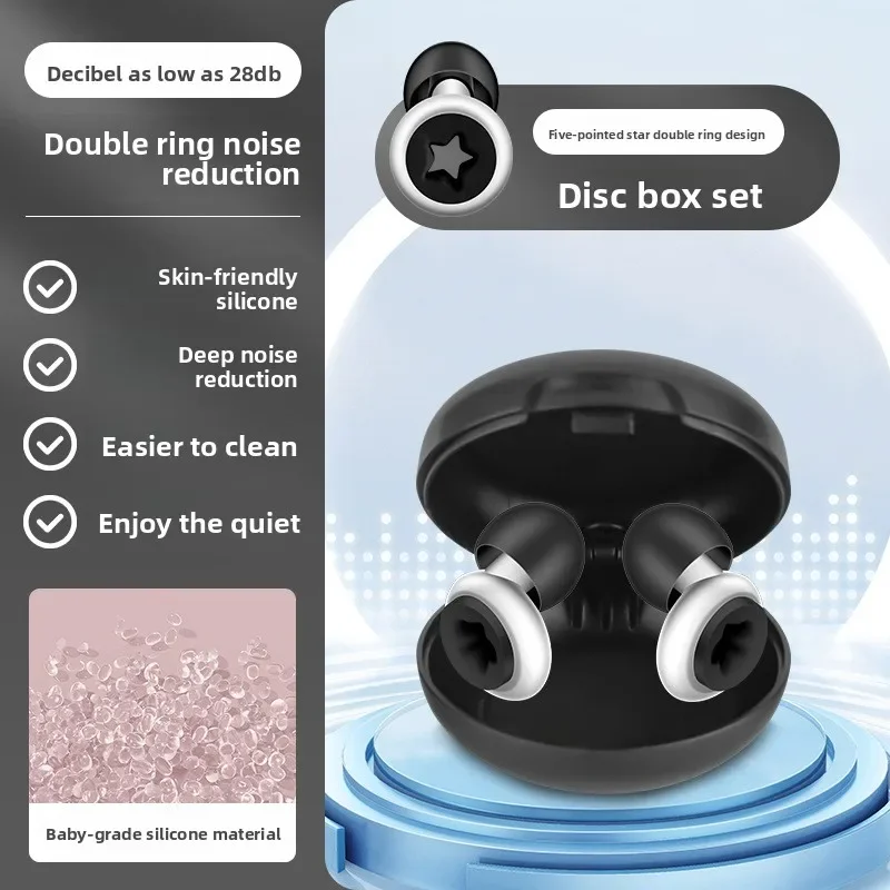 Bouchons d'oreilles antibruit pour l'extérieur, Super insonorisés, plaqués or, Anti-bruit