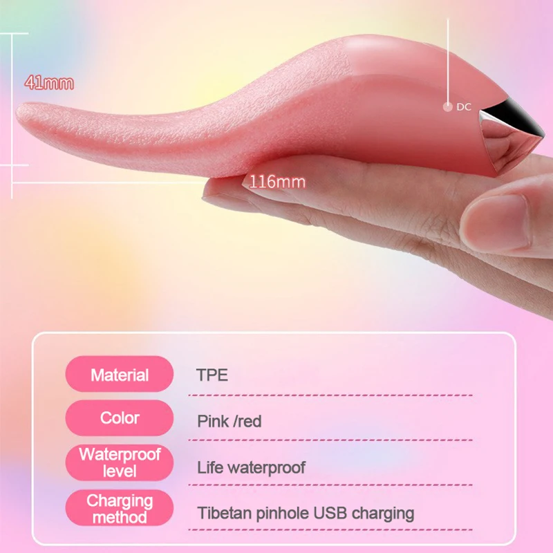 10 Mode Tongue Licking Vibrator For Women G spot Clitoral Stimulator Mini Clit Rechargeable Nipple Female Masturbator Sex Toys