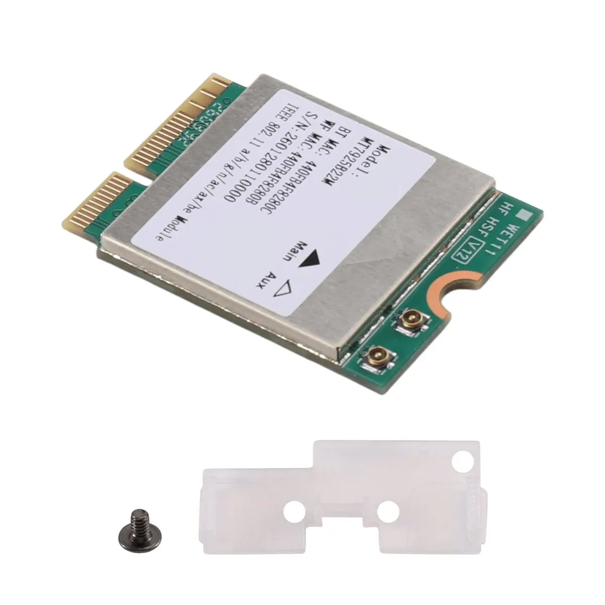 WiFi 7 MT7925 Wireless Card Tri Band 2.4G/5G/6GHz BT 5.4 802.11AX M.2 Wireless Network Adapter for PC Win 10/11