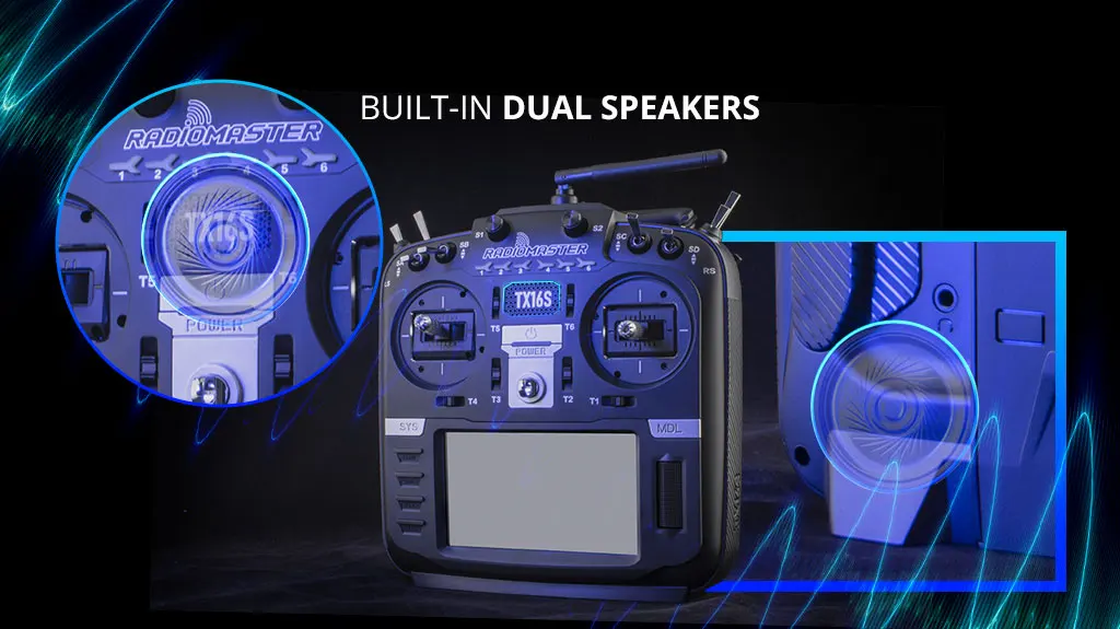RadioMaster TX16S MKII MAX Radio Control System ExpressLRS Multi-protocol 4in1