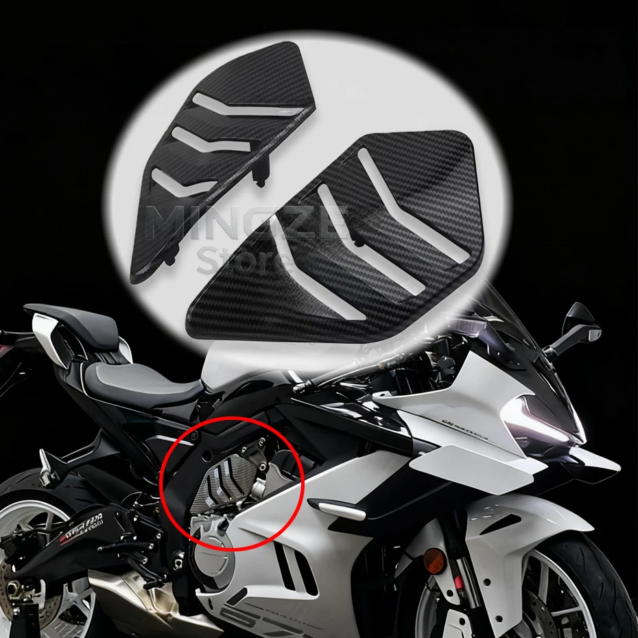 

For CFMOTO 675SR-R SR 675NK 675 NK NK675 675nk Motorcycles Engine Side Protective Cover Crash Cap Guard Protection Accessories