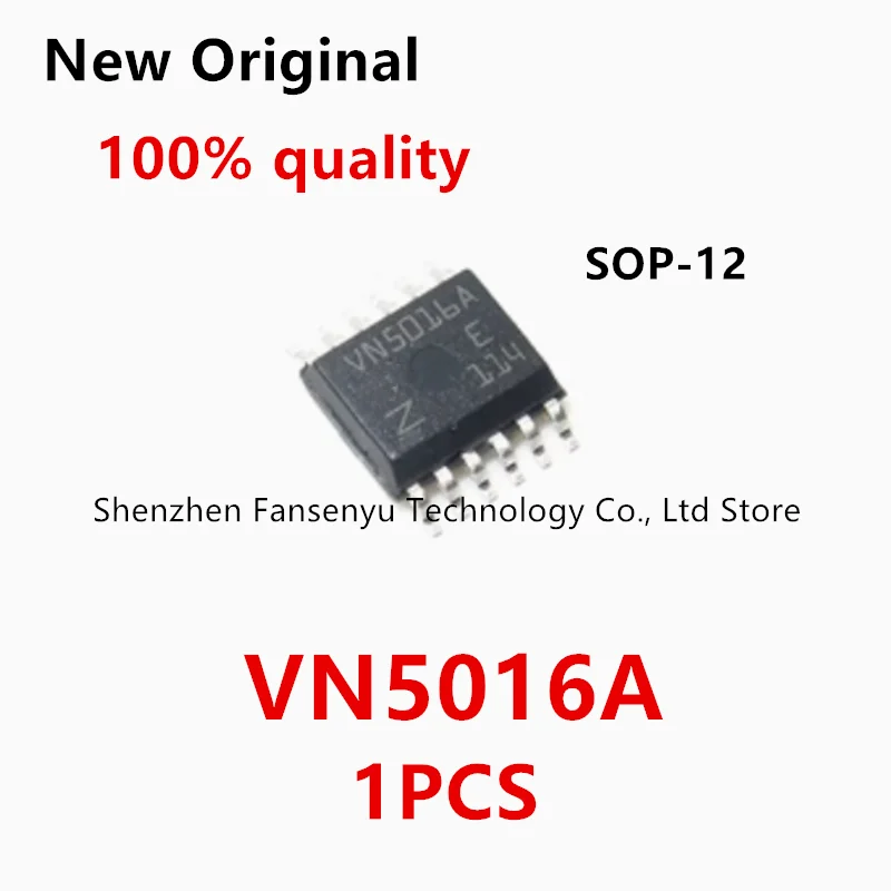 (1piece)100% New VN5016A VN5016AJ VN5016AJ-E VN5016AJTR VN5016AJTR-E SOP-12 Chipset