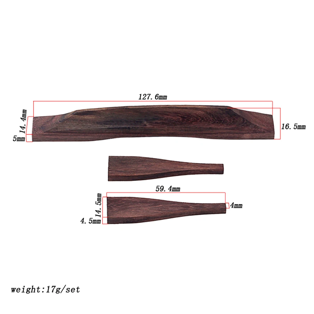 

Bridge Saddle Guitar Guitars Dining Table for Bass GO105 Wooden