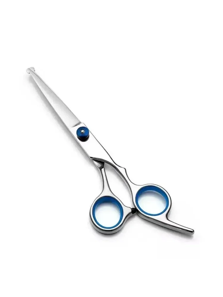 NEW 1PC Professional Dogs Grooming Scissors Set Stainless Steel Dog And Cat Hair Thinning Shears With Safety Round Tip For Pet