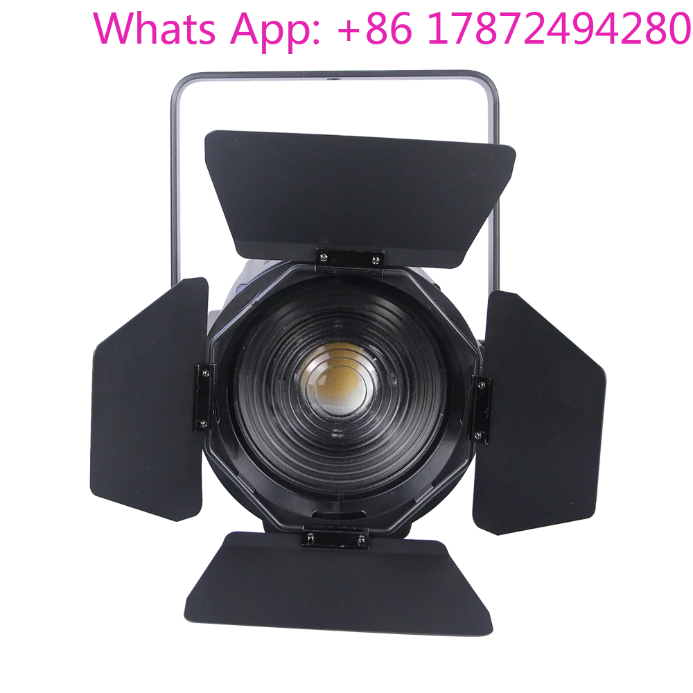 Fresnel LED 300W Bicolor Regulable, Iluminación Profesional para TV Cine y Ópera