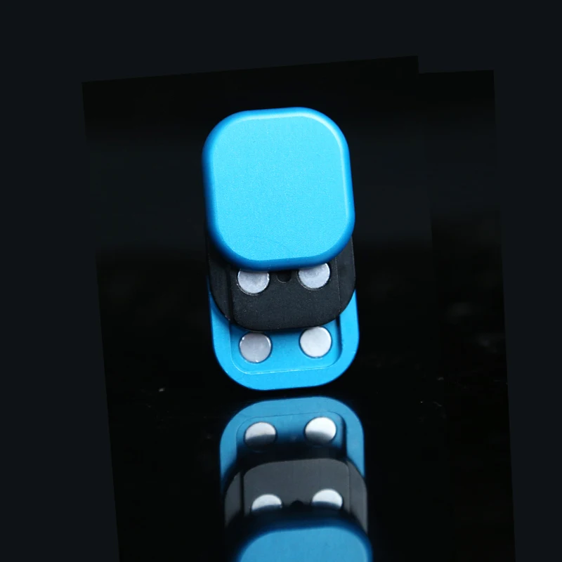 

3-слойный мини-металлический слайдер из алюминиевого сплава - металлическая настольная игрушка для беспокойства для офиса, EDC игрушка для снятия тревоги для взрослых ﻿