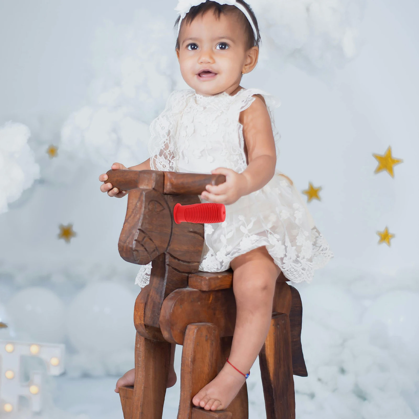 Alça de cavalo de balanço de madeira resistente para crianças aperto seguro antiderrapante instalação diy passeio de longa duração acessório de playtime criança