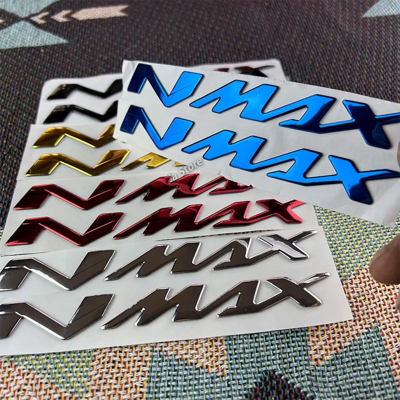 3D Motorcycle Stickers Emblem Logo Decals waterproof Applique For Yamaha NMAX N MAX N-MAX 155 250 400 125