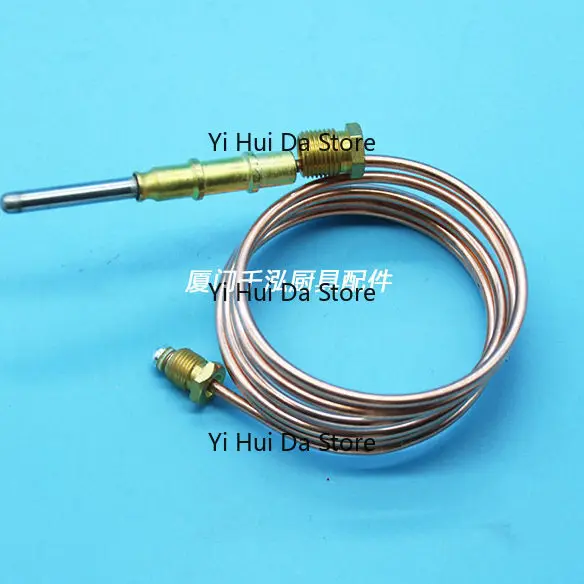 Safety Induction Wire & Thermocouple for Yufubao Steamer Fryer Flat Top Stove, 88D Fine Thread Safety Valve Flame Sensor