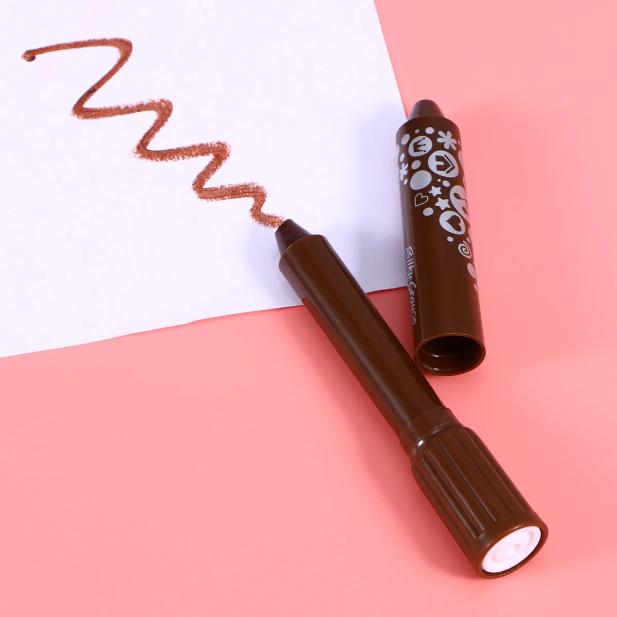 مجموعة أقلام تلوين دوارة مكونة من 12 قطعة، آمنة للرسم بالألوان المائية الغواش، أقلام تلوين دوارة #4