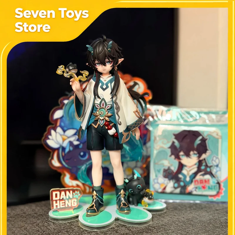 

In Stock Honkai: Star Rail Dan Heng·Imbibitor Lunae Chibi Cat Ver. Action Figure Toy Cute Collect Model Desk Decor Birthday Gift