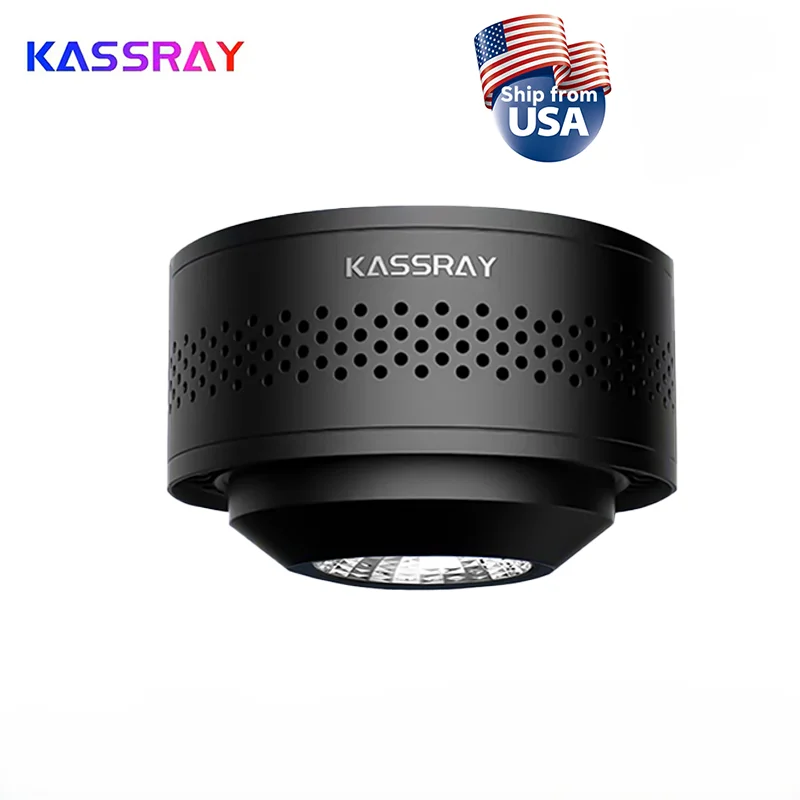 KASSRAY V9 Full Spectrum LED Reef Lamp Six Way Dimming WIFI Bluetooth Control Marine Saltwater Aquarium Overseas Stock