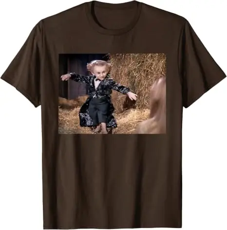 Rumpelstiltskin Viral Dancing Meme T-Shirt Y2k Gen Z Alpha Funny Creepy Apparel Humor Graphic Tiptoeing Dancer Women Men Clothes
