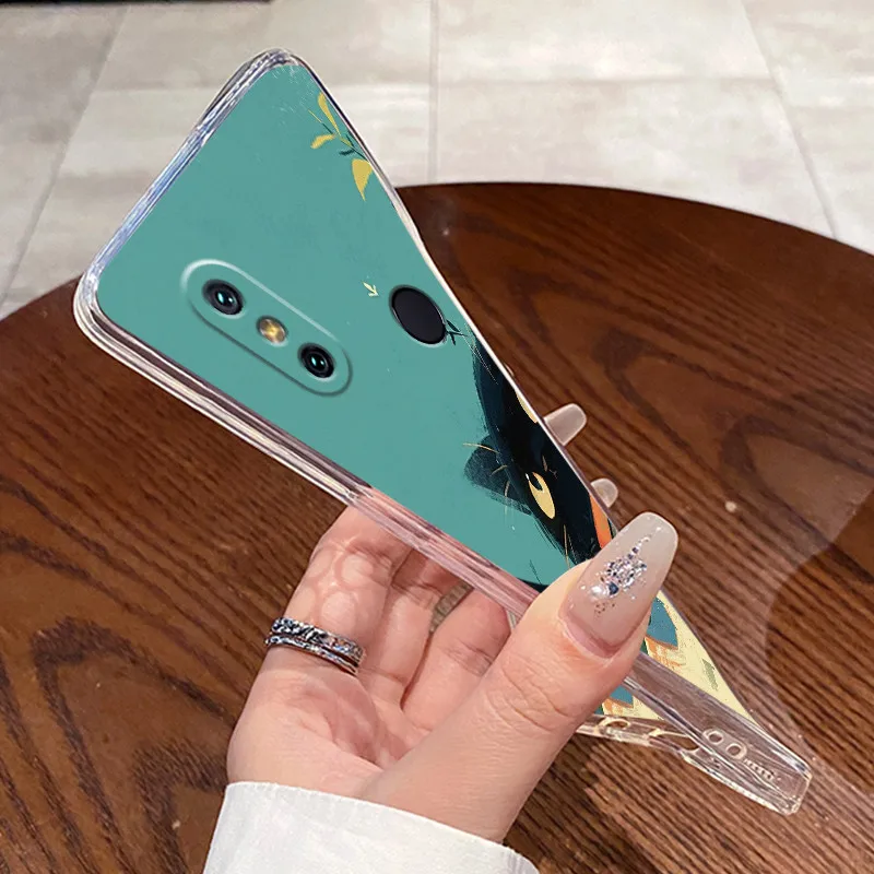 Jelly Casing For Xiaomi Mi A2 Fundas For Xiaomi Mi 6X Capa Clear Silicone Soft TPU Back Cover Cute Cat Rabbit Heart Phone Case view 5