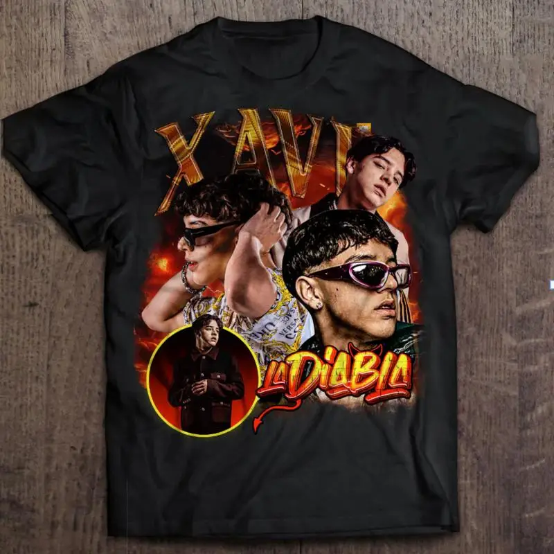 

Футболка для взрослых Xavi La Diabla Album, полный размер S 5Xl 8D431