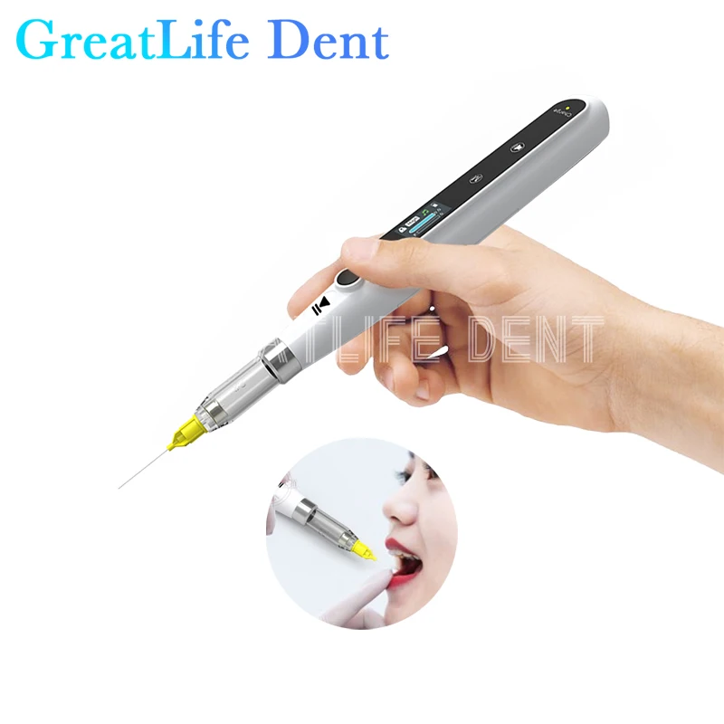 GreatLife Dent Oral Anesthesia Injector Dental Professional Painless Oral Local Anesthesia Device Injector for Endodontic Treat