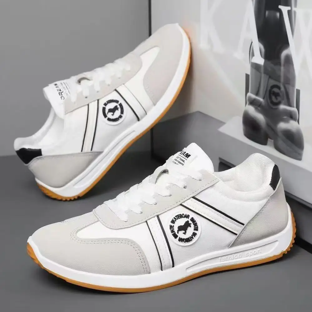 2026 Men's Breathable Casual Running Shoes Lightweight Soft-Soled Work Footwear Trendy All-Match Men's Sneakers