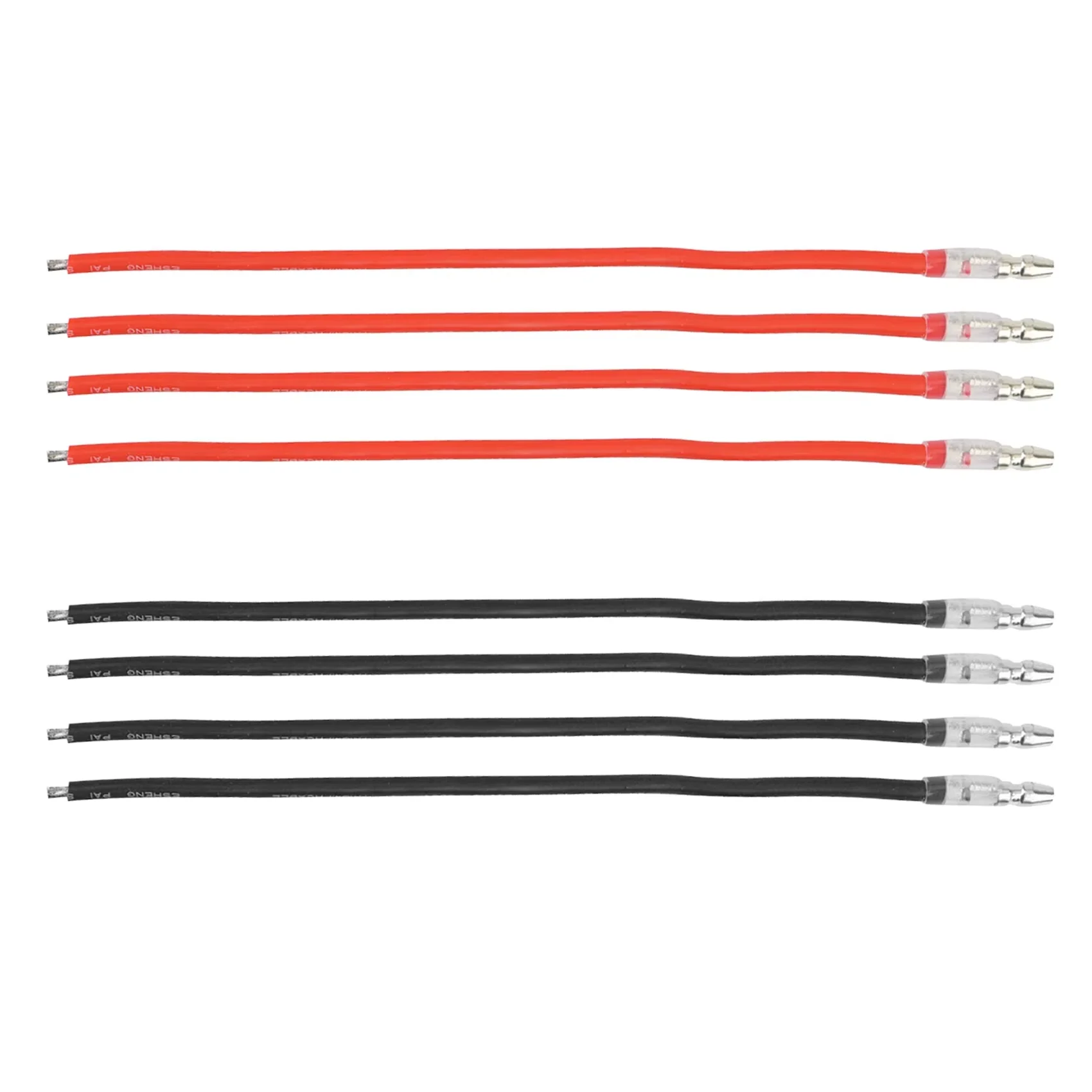 NEEBRC Silicone Wire 4.0mm Male Plug Connection Cable for 370 380 390 540 550 775 795 Brushed Motor Electronic Speed Controller