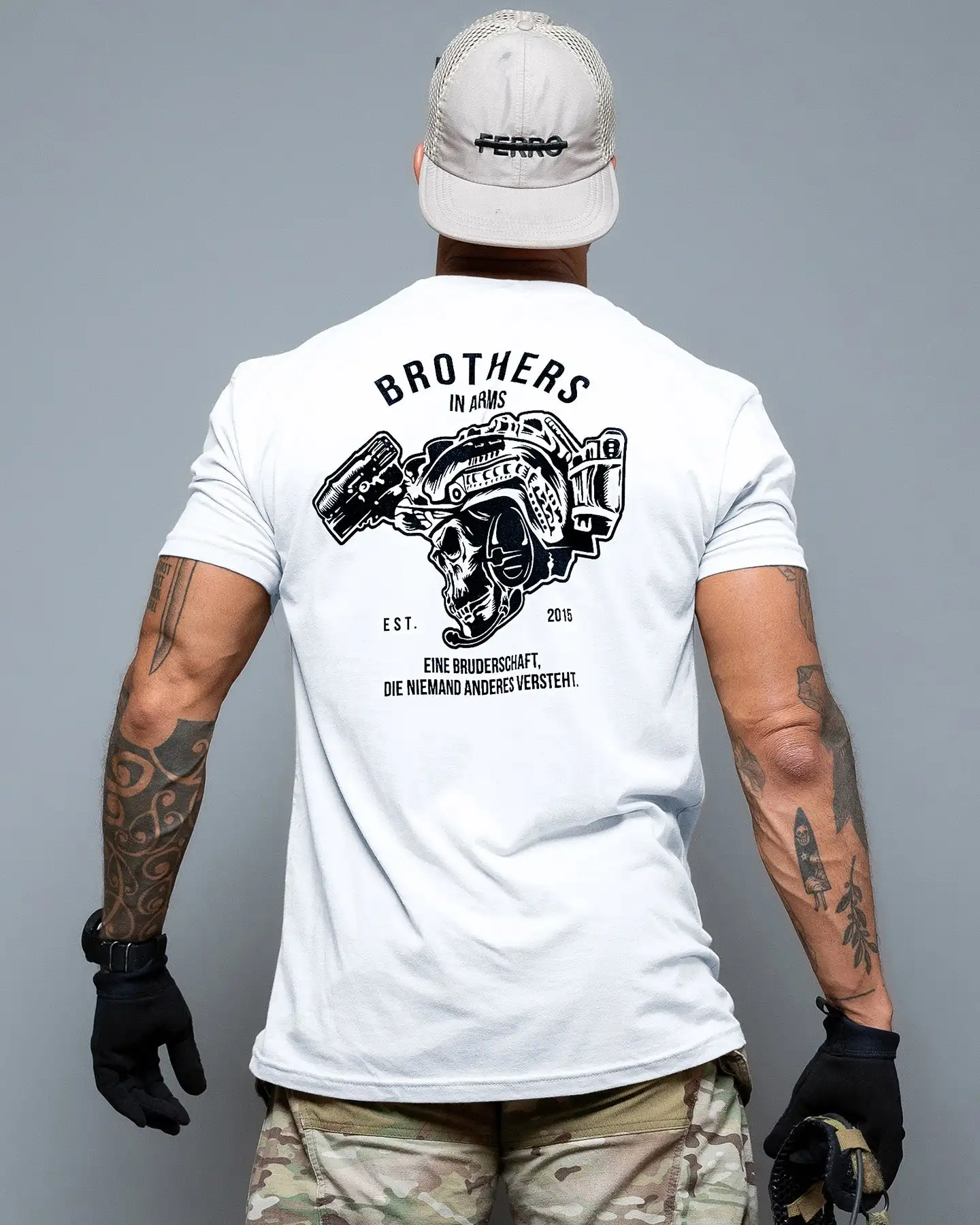 Brothers in Arms _ Breathable T-shirt - Suitable for Sports Wear Pure Cotton image 5