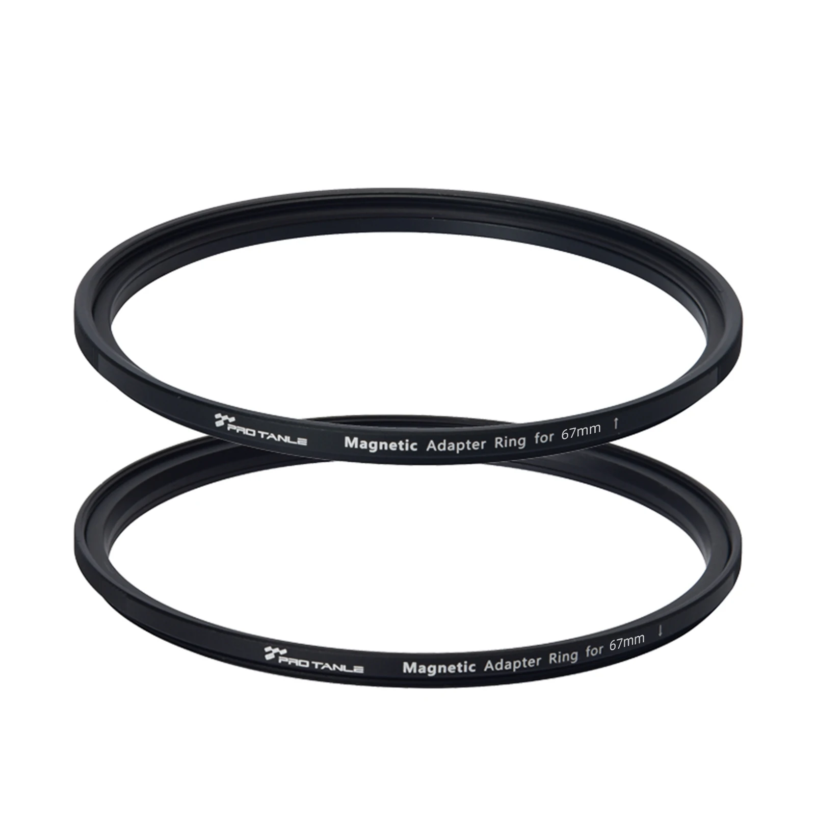PRO TANLE Magnetic Filter Adapter Ring Kit 67mm 72mm 77mm 82mm Aluminum Alloy Magnet Ring Adapter for Filter and Lens Convert