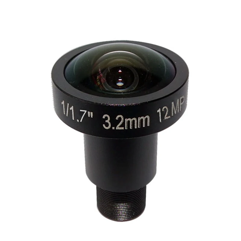

12MP 4K 3.2 mm F2 1/1.7" M12 CCTV lens 131 Degrees Wide Angle Board Lens For CCTV System IP Security Network Camera SL-HD3220B4K