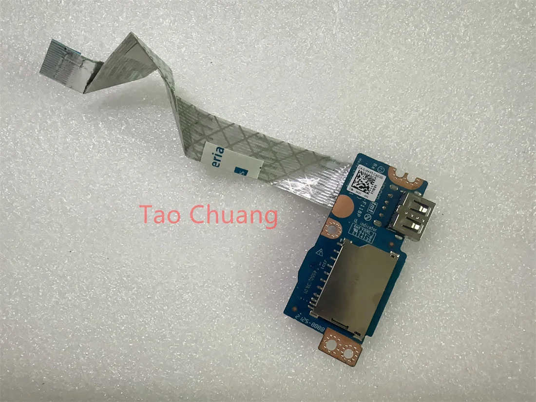 For Dell Latitude 3480 3481 3482 3583 3490 3590 3585 Card Reader USB Board LS-G711P LS-G716P LS-F118P