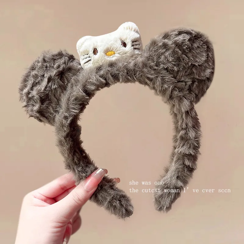 3 قطع لطيف بوس 2025 طوق شعر جديد بلون كرتوني #3