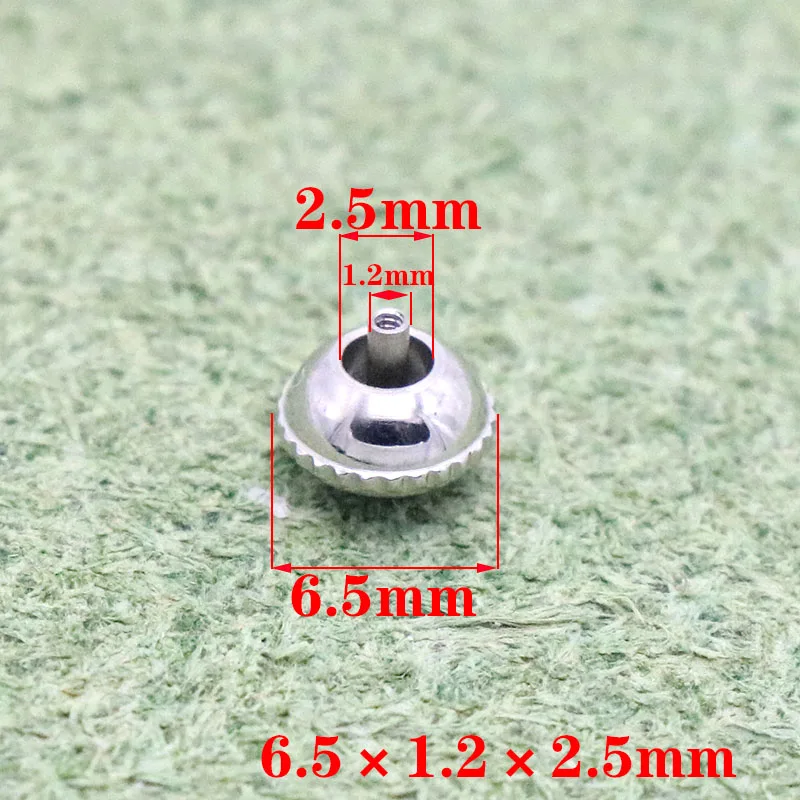 For Cartier Blue Balloon Series V6 28/33/36/42 Watch Accessories Head Waterproof Crown Dial Parts Tool 1 Piece