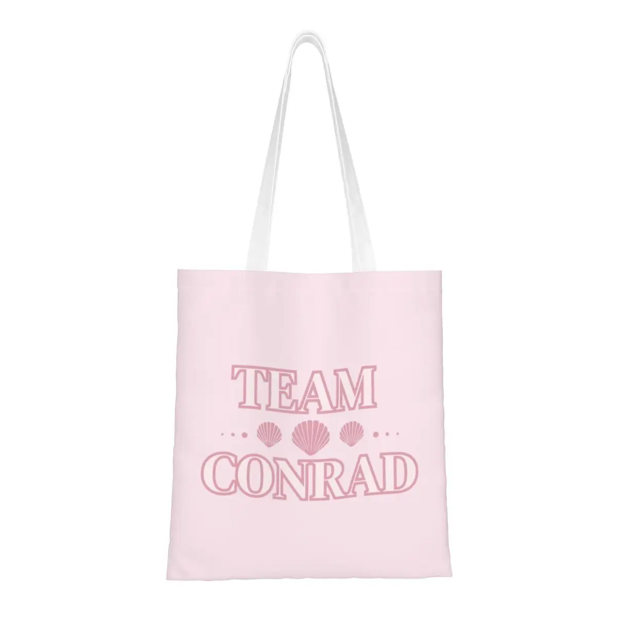 

Team Conrad The Summer I Turned Pretty Холщовая большая сумка Модная продуктовая сумка большой вместимости для женщин Студенческие сумки